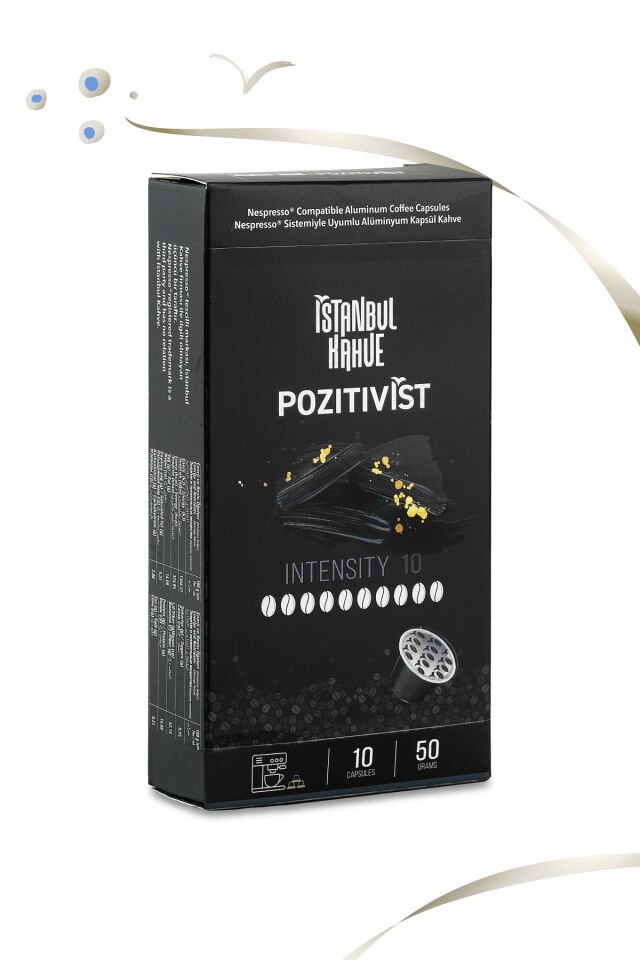 İSTANBUL KAHVE POZİTİVİST KAPSÜL KAHVE (5GR*10 ADET)