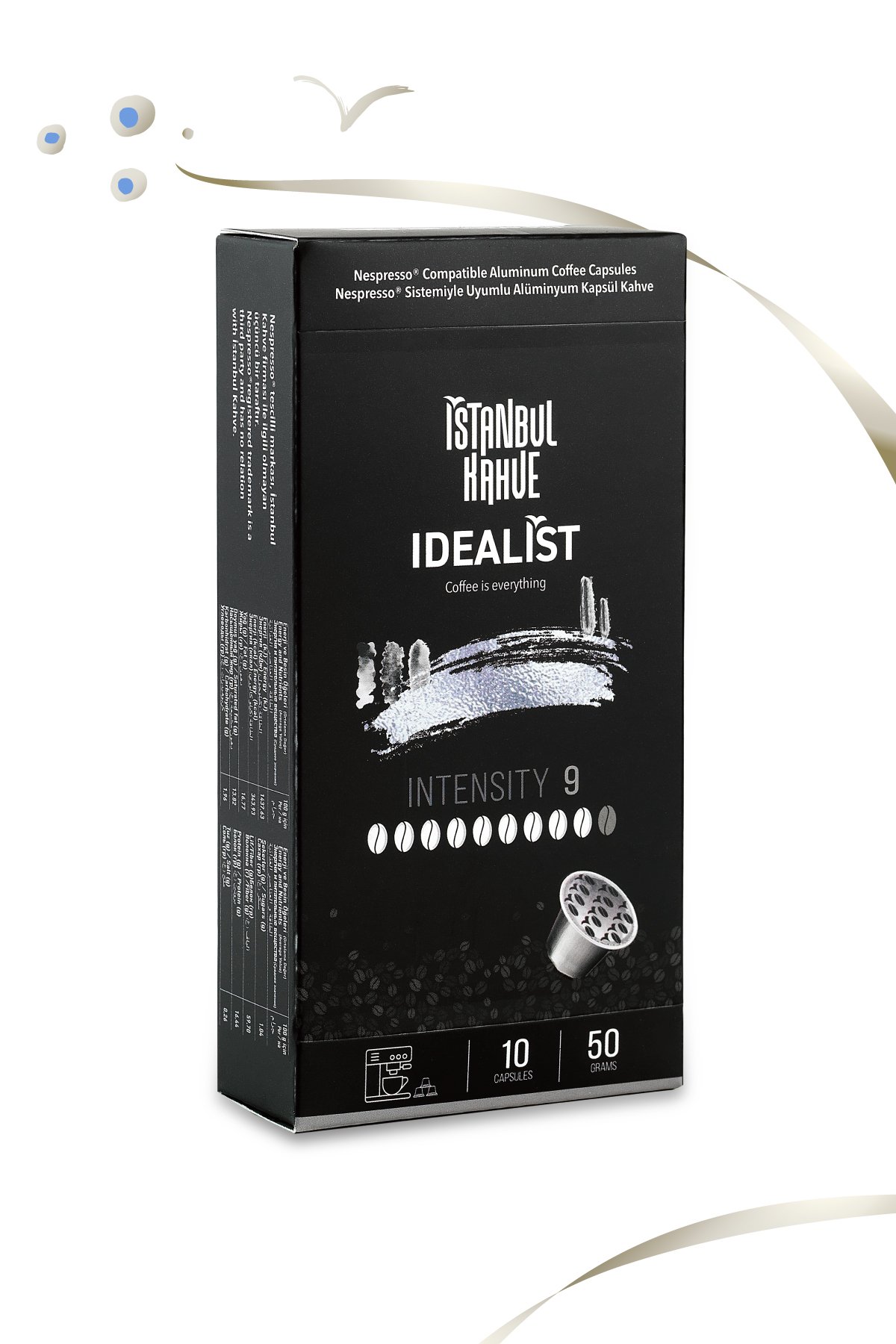 İSTANBUL KAHVE İDEALİST KAPSÜL KAHVE(5GR*10 ADET)