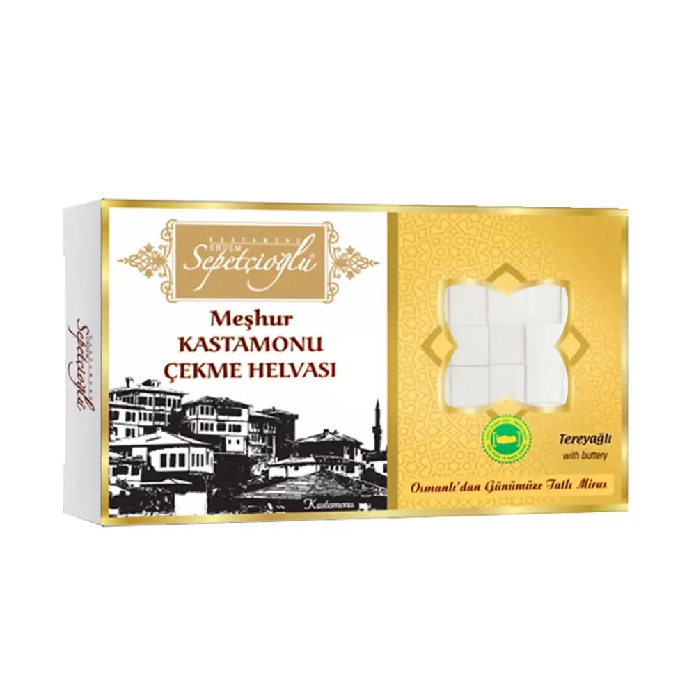 SEPETÇİOĞLU 180 GRAM TEREYAĞLI ÇEKME HELVA