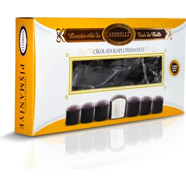 Adıbelli 200 Gram Çikolata Kaplı Pişmaniye