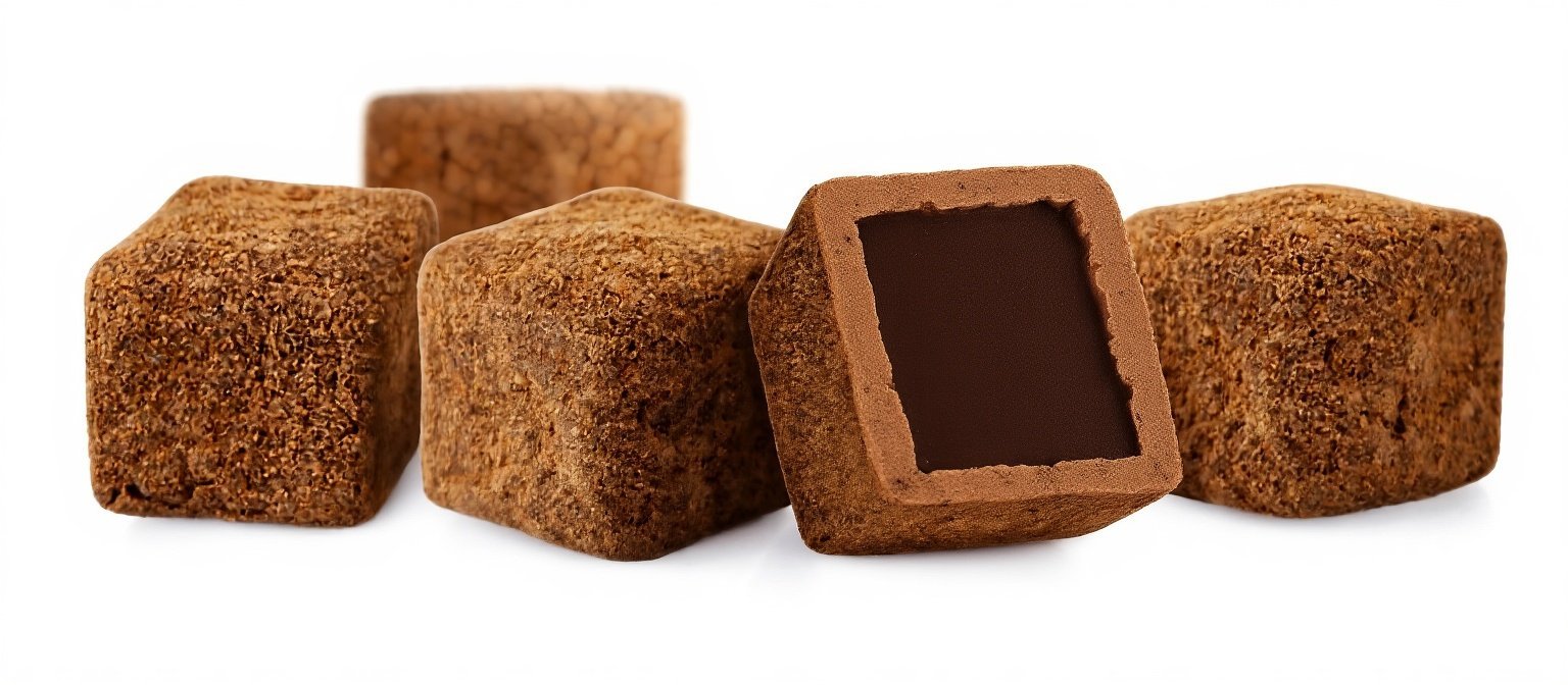 Toz Kahveli Damla Sakızlı 100 Gram Lokum