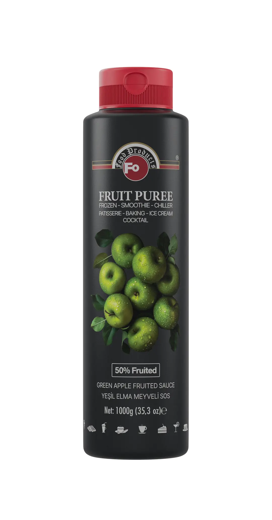 FO  Meyveli Sos Frozen Püresi - 1 KG