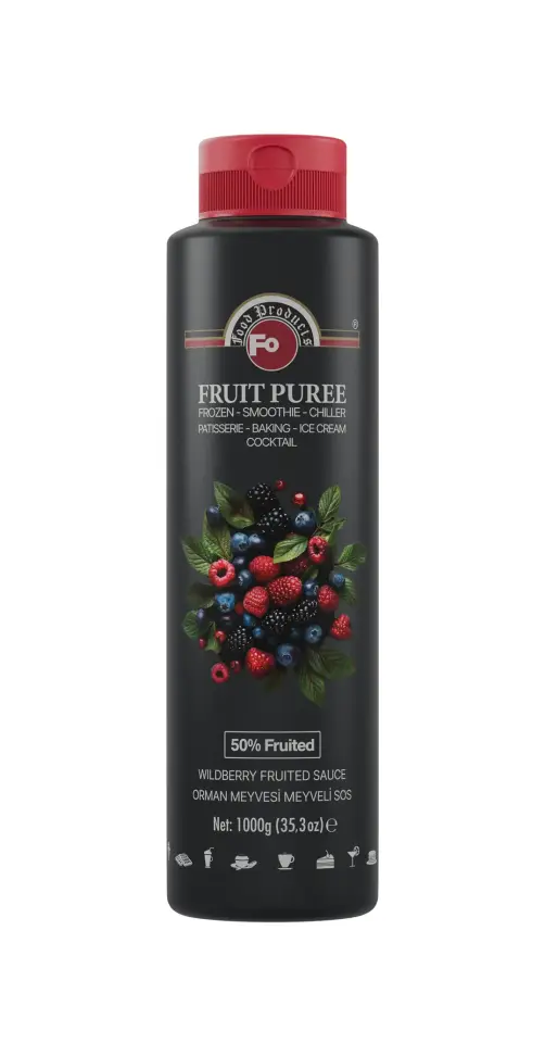 FO Orman Meyveli Sos Frozen Püresi - 1 KG