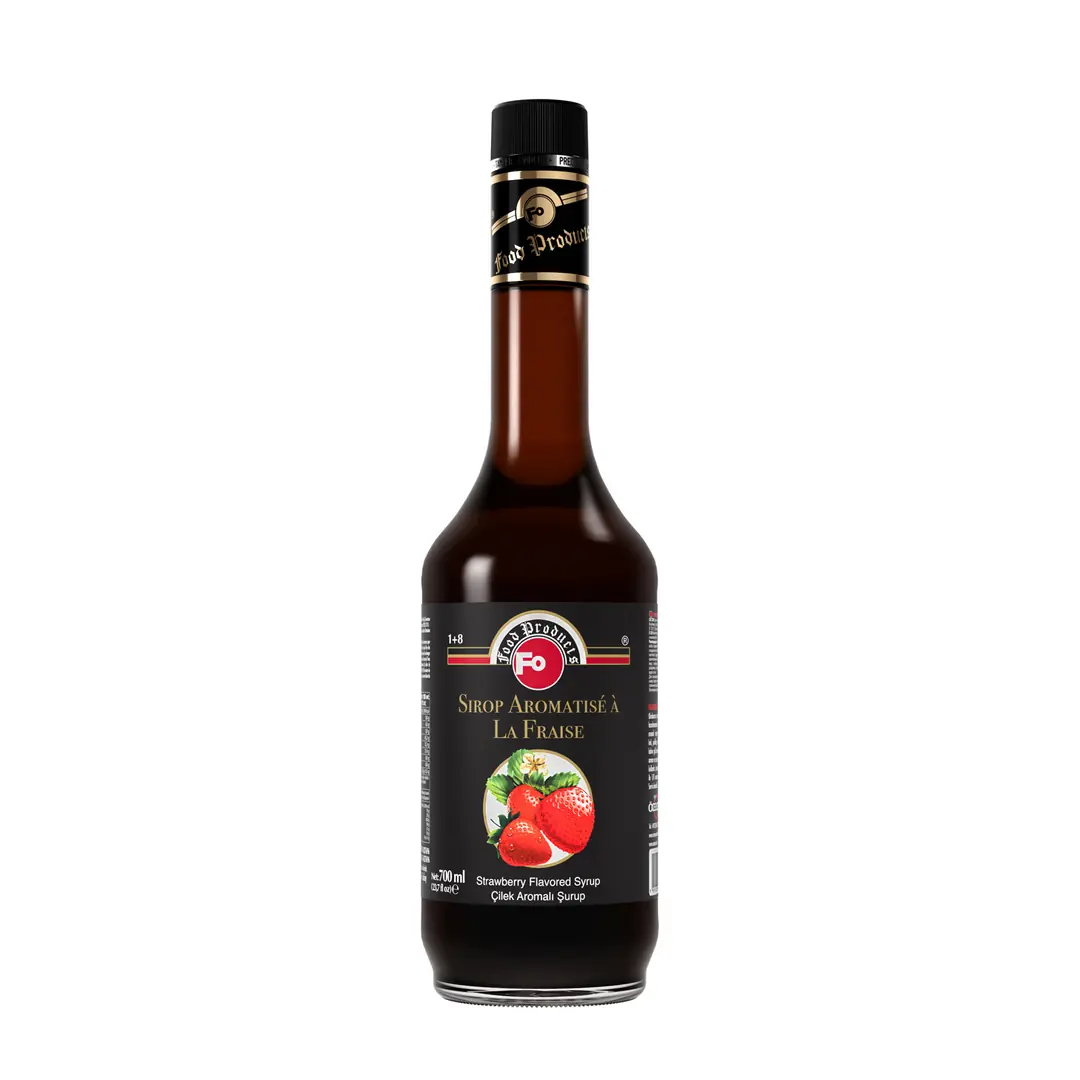 Fo Çilek Aromalı Şurup - 700 ML