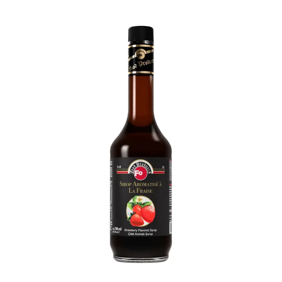 Fo Çilek Aromalı Şurup - 700 ML