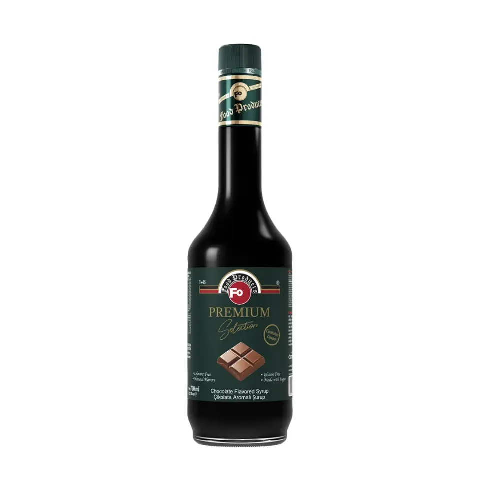 Fo Premium Bitter Çikolata Şurubu-700 ML