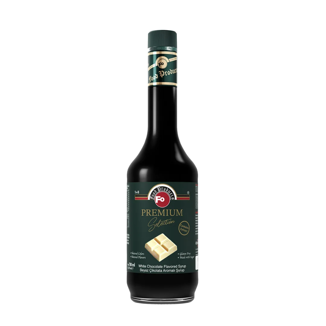 Fo Premium Beyaz Çikolata Şurubu-700 ML