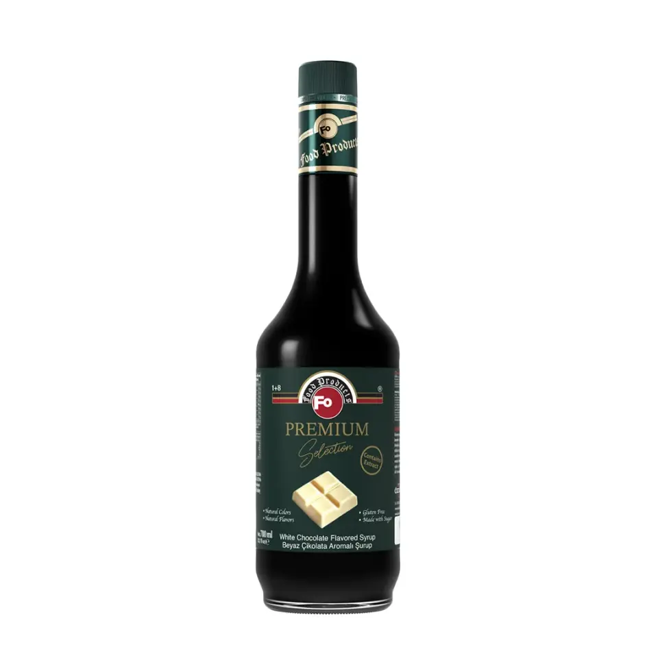 Fo Premium Beyaz Çikolata Şurubu-700 ML