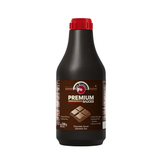 Fo Premium Bitter Çikolata Sosu-2500 GRAM
