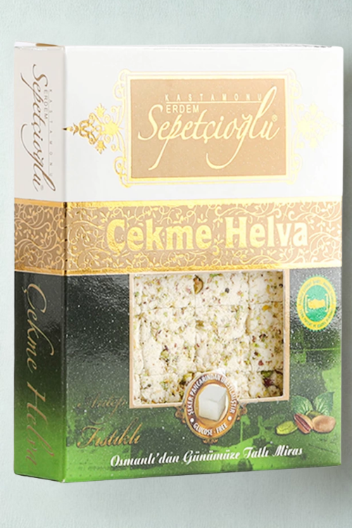 Sepetçioğlu Antep Fıstıklı Çekme Helva 120 Gram