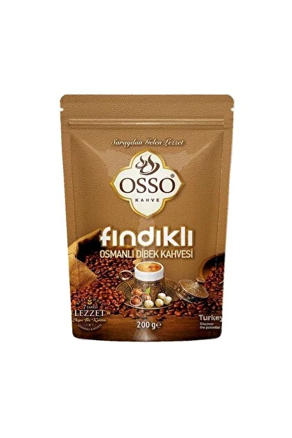 Osso Fındıklı Dibek Kahvesi-200 GRAM